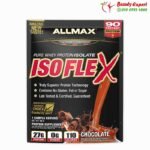 ⁦ALLMAX Nutrition Isoflex 100% Ultra-Pure Whey Protein Isolate (WPI Ion-Charged Particle Filtration) Chocolate 1 Sample Serving 1.06 oz (30 g)⁩ - الصورة ⁦4⁩