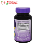 ⁦Natrol Biotin maximun strength 10 000 mg 100 Tablets⁩ - الصورة ⁦2⁩