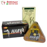 كورس كبسولات هارفا للتخسيس harva + اعشاب هارفا لزيادة الحرق + كريم فات لوس