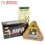 كورس كبسولات هارفا للتخسيس harva + اعشاب هارفا لزيادة الحرق + كريم فات لوس