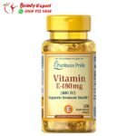كبسولات فيتامين ه - VITAMIN E 180 MG