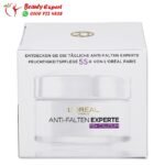 كريم لوريال النهاري للتجاعيد + 55 - loreal Day cream anti-wrinkle expert 55+