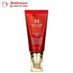 بي بي كريم ميشا بيج فاتح درجة 13 بمعامل حماية من الشمس 42 Missha‏, Perfect Cover B.B