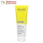 مقشر الوجه acure Brightening Facial Scrub, 4 fl oz (118 ml)