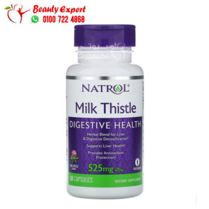 أشتري حبوب حليب الشوك لتحسين صحة الكبد Natrol Milk Thistle 262.5 مجم 60 كبسولة