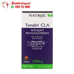 كبسولات تونالين سي ال ايه للتخسيس وبناء العضلات Natrol Tonalin CLA 1200