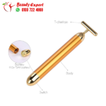 جهاز تدليك الوجه بالنبض الذهبي لشد الجلد