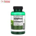 مكونات كبسولات لحاء الصفصاف الأبيض لتحسين صحة المفاصل والعضلات Swanson Full Spectrum White Willow Bark 400 مجم 90 كبسولة