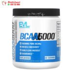 البي سي اي بدون نكهة EVLution Nutrition, BCAA5000, Unflavored, 10.58 oz (300 g)