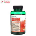 كبسولات زيت جنين القمح 1130 لدعم صحة القلب Swanson Wheat Germ Oil 60 كبسولة