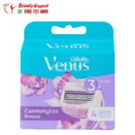 شفرات جيليت فينوس بريز كمفورت 4 قطع gillete venus comfortglide breeze 4 pieces