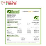 كبسولات الجلوتاثيون لدعم المناعة California Gold Nutrition, L-Glutathione (Reduced) Capsules