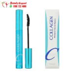 ماسكارا الكولاجين كثيفة مقاومة للماء Enough, Collagen, Waterproof Volume Mascara, 0.3 fl oz (9 ml)