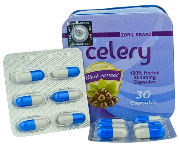 ⁦كبسولات celery للتخسيس 30ك  سيلري slimming capsules⁩ - الصورة ⁦2⁩