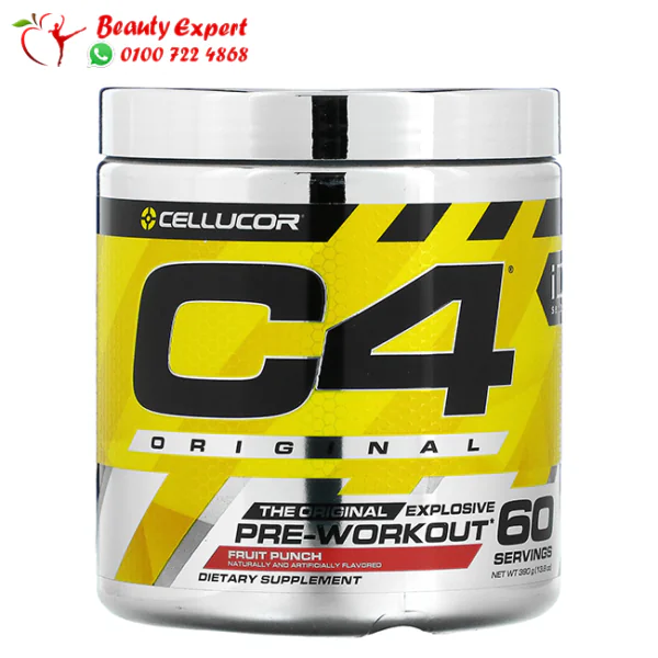 مكمل سي فور قبل التمارين cellucor c4