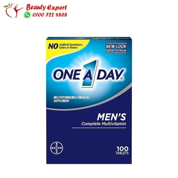 وان اداي للرجال ملتي فيتامين - one day men's 100 قرص