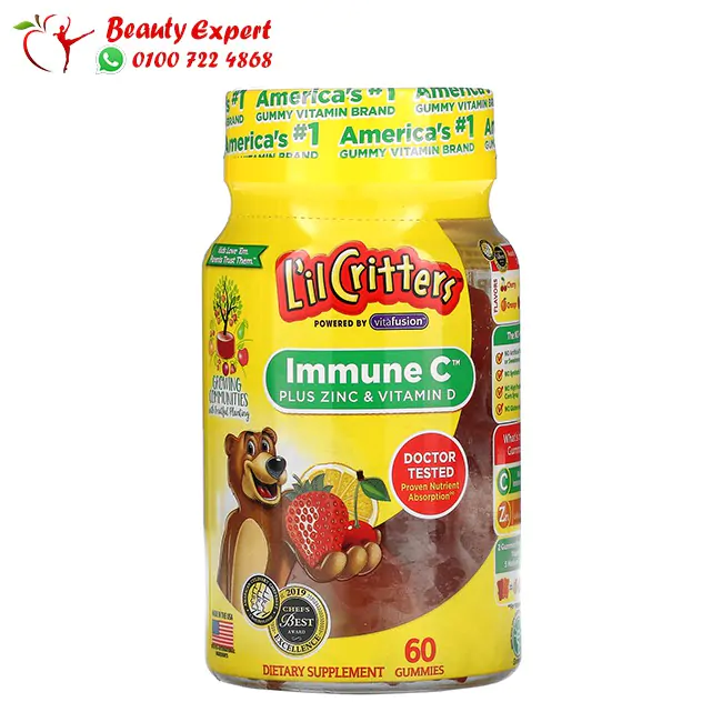 lil critterL'il critters immune c plus zinc & vitamin d ملتي فيتامين للاطفال ليل كريترز امينو سيs immune c plus zinc & vitamin d ليل كريترز امينو سي ملتي فيتامين للأطفال