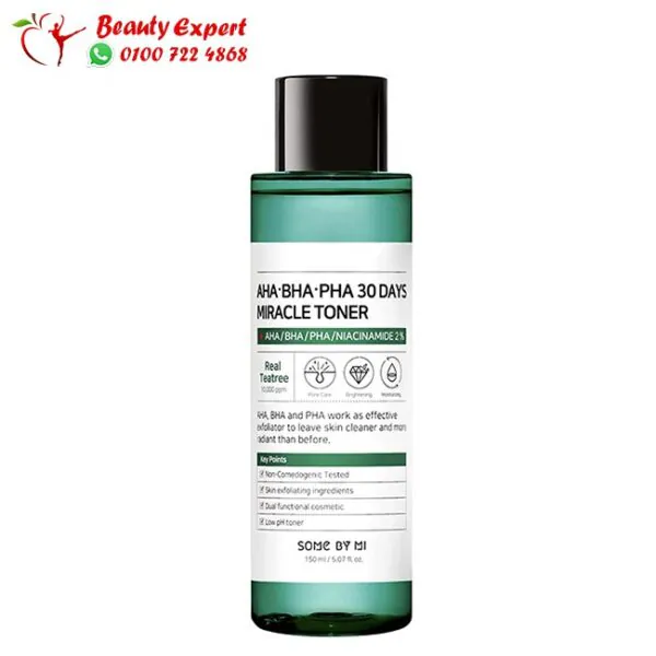 تونر ميركل للتخلص من حب الشباب - MIRACLE TONER SOMEBYMI