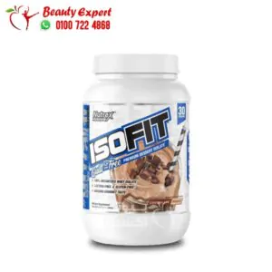iso fit ايزو فيت بروتين اللبن بالشكولاتة لنمو العضلات وقوتها وأدائها 993 جرام 3 iso fit ايزو فيت