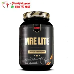 بروتين اللحم البقري Redcon MRE lite 1 كجم بنكهة كوكي زبدة الفول السوداني Redcon 1 بروتين اللحم البقري Redcon MRE lite 1