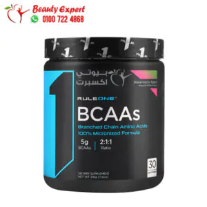 BCAAs Rule 1 Watermelon Splash - 30 Servings 4 أشتري رول وان مكمل بي سي اي اي بنكهة البطيخ BCAAs Rule 1 Watermelon Splash 30 جرعة