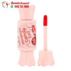 The Saem Mousse Candy Tint 04 Grapefruit .08 g 1 ذا سيم تنت شفايف روج كاندي لترطيب الشفايف