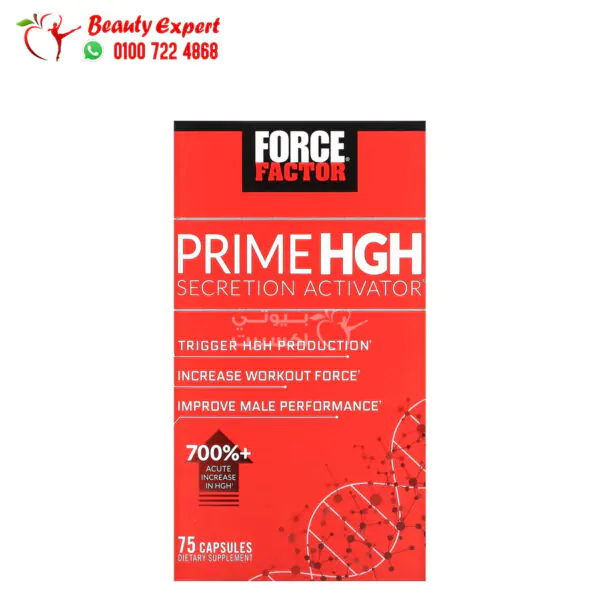 ⁦Force Factor Prime HGH Secretion Activator 75 Capsules⁩ - الصورة ⁦3⁩