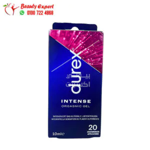 durex Intense Orgasmic Gel 10 ml 20 apllications new edition 1 ديوركس جل مزلق لذة الجماع
