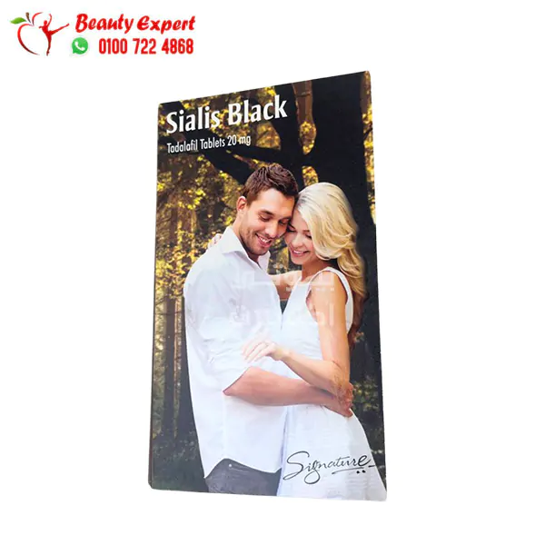 شريط سيالس لعلاج سرعة القذف 20 بلاك اقراص sialis black 20mg 10