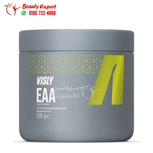 مكمل غذائي eaa visly لبناء العضلات