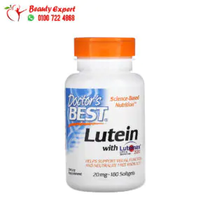 Doctor's Best Lutein with Lutemax 2020 20 mg 180 Softgels 1 مكمل غذائي لوتين لوتيماكس لدعم صحة العين